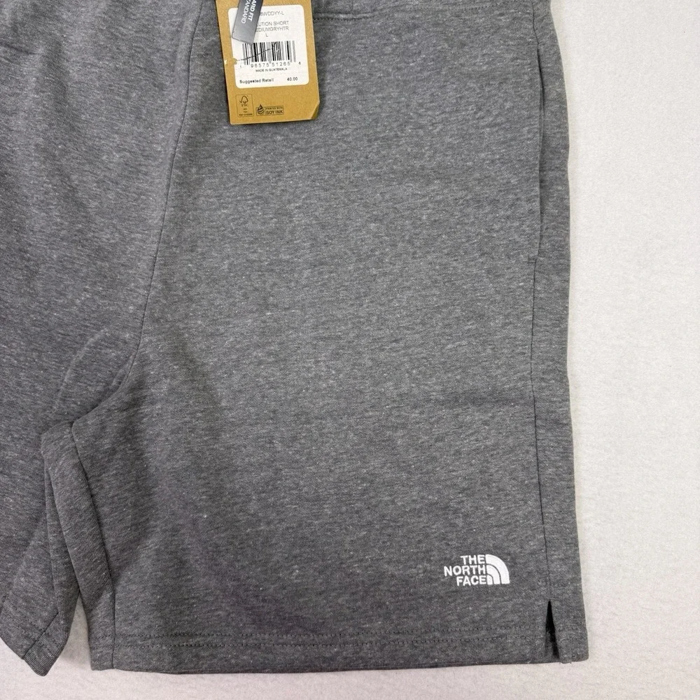 The North Face Evolution Shorts Men's Large Grey Heather NWT NF0A86WDDYY‎
